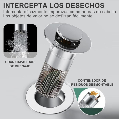 X2 Tapón Filtro para drenaje | Aquavo™