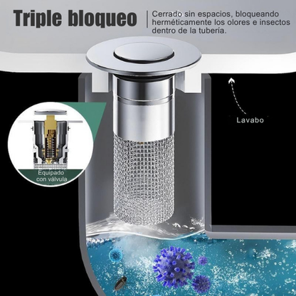 X2 Tapón Filtro para drenaje | Aquavo™