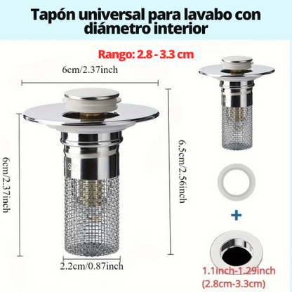 X2 Tapón Filtro para drenaje | Aquavo™