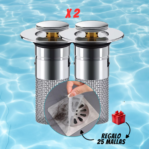 X2 Tapón Filtro para drenaje | Aquavo™